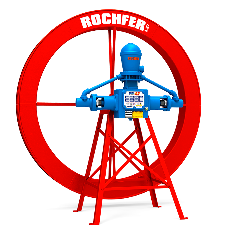 Bomba à Roda d'água Rochfer ULTRA-42 com Roda de 1,37 x 0,13 m