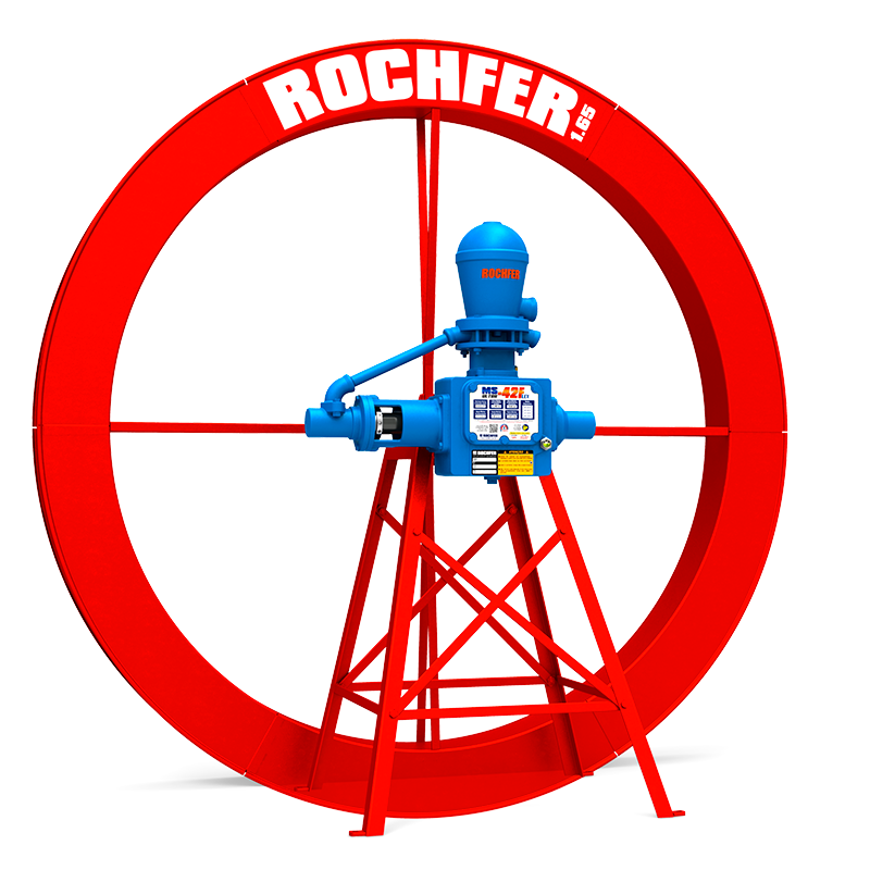 Bomba à Roda d'água Rochfer ULTRA-42F com Roda de 1,65 x 0,13 m