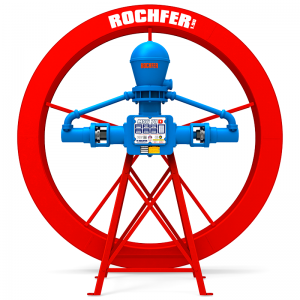 Roda Dagua ROCHFER MSG-70D com Roda de 1,90 x 0,25 m