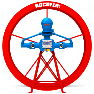 Roda Dagua ROCHFER MSG-70D com Roda de 2,20 x 0,25 m