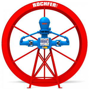 Roda Dagua ROCHFER MSG-76D com Roda de 2,20 x 0,36 m